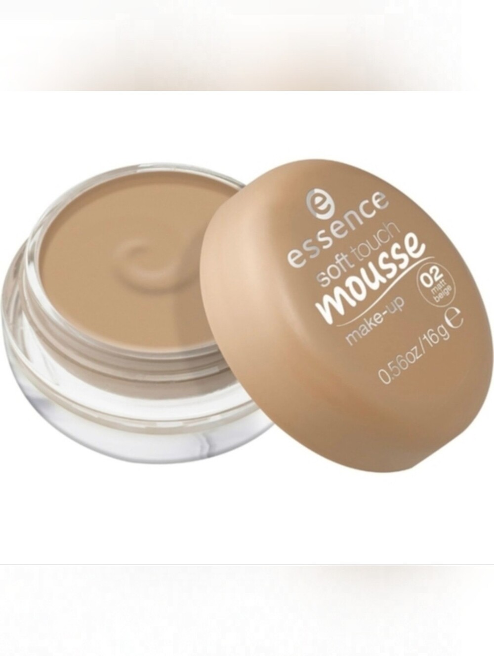 Essence Soft Touch Mousse Foundation Makeup 02 Matt Beig - RARE TO FIND IN US